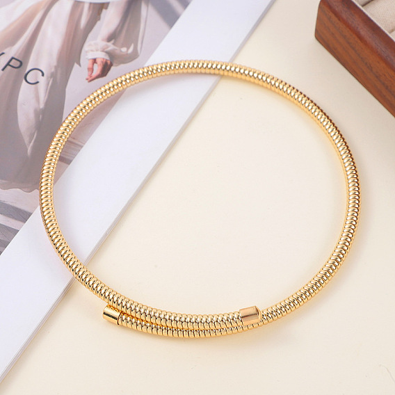 Регулируемые пружинные браслеты из сплава для женщин