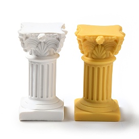 Resin Imitation Marble Pillars, Home Diaplay Decorations, Photography Props