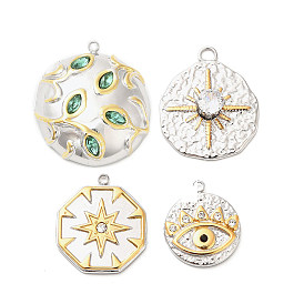 304 из нержавеющей стали горный хрусталь подвески