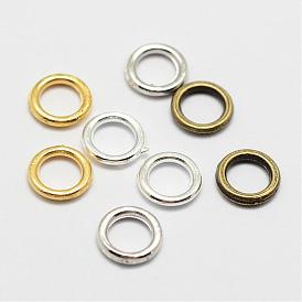 Alloy Round Rings, Soldered Jump Rings, Closed Jump Rings