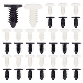 200шт 2 цвета смоляные калибровочные заклепки, крепежи для обвязки стула патио, аксессуары для ремонта лямок для садовых стульев, для уличной мебели для гостиной, крыша автомобиля