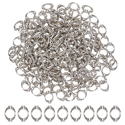 200шт. овальная оправа из сплава в тибетском стиле, без кадмия и без свинца