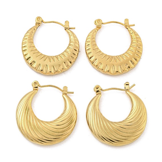 304 серьги из нержавеющей стали для женщин, круглые