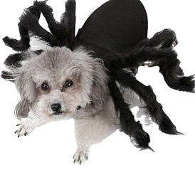 Halloween Felt Fabric Pet Costume Spider Cloth, for Dogs Cats Holiday Costume Party Favor