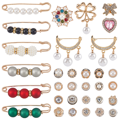 Брошь из сплава с английской булавкой, килт булавка для утяжки талии брюки женские