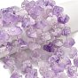 Необработанные грубые нити натурального аметиста, самородки