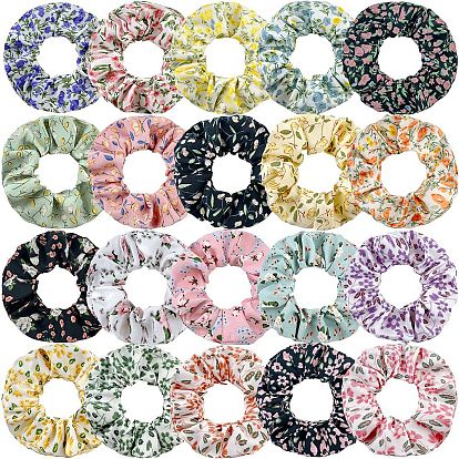 Тканевые резинки для волос для женщин и девочек, цветок
