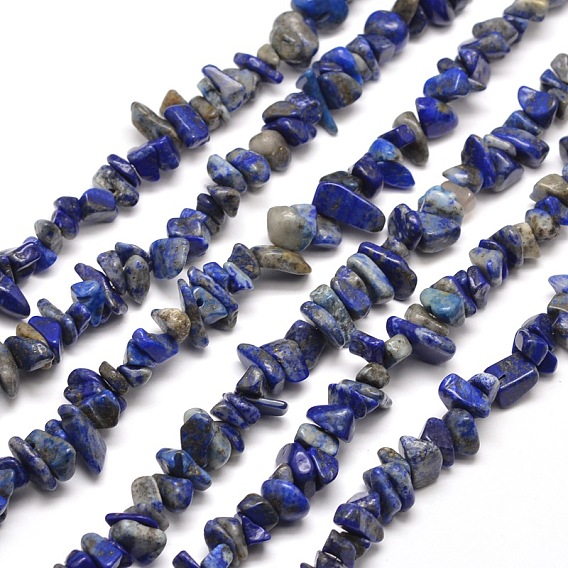 Natural Lapis Lazuli Chip Beads