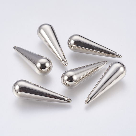 CCB Plastic Pendants, Drop
