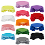 26 pièces 13 couleurs bandeaux élastiques à nœud papillon en polyester, pour les enfants