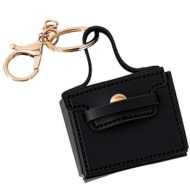 1Портативная сумка-брелок из искусственной кожи для ПК