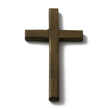 Деревянный крест настенный декор, молитва в руке с крестом, религия