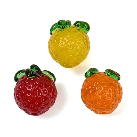 Бусины лэмпворк , хурма