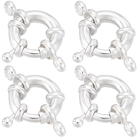 12шт. латунные пружинные застежки-кольца, кольцо