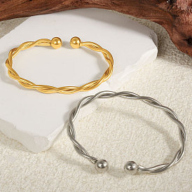 304 браслеты из нержавеющей стали из нержавеющей стали, браслеты с крутящим моментом для женщин