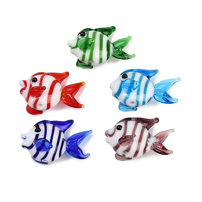 Бусины лэмпворк , рыба