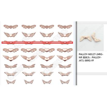 Alloy Beads, Wing