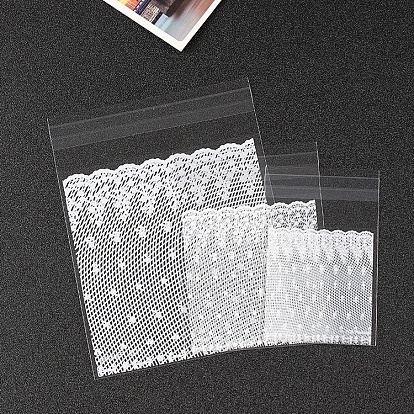 Square Opp Cellophane Self-adhesive Cookie Bags, Snacks Package Bags