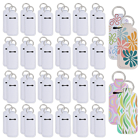 104шт. портативный неопреновый брелок-держатель для губной помады, модные брелки для хранения помады, платина