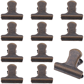 12Pcs Iron Clips, Office & School Supplies