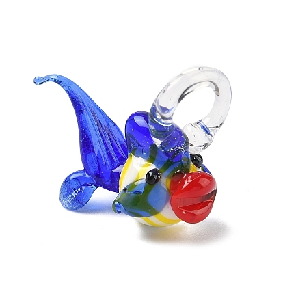 Подвески лэмпворк ручной работы, рыбы прелести