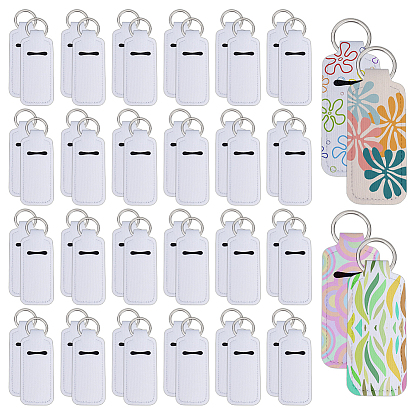 104шт. портативный неопреновый брелок-держатель для губной помады, модные брелки для хранения помады, платина