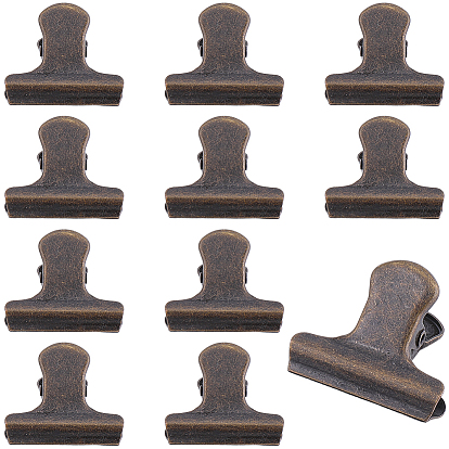 12Pcs Iron Clips, Office & School Supplies