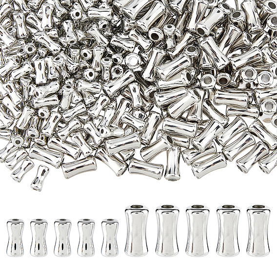 400 ПК 2 стили CCB пластиковые бусины, имитация бамбукового соединения