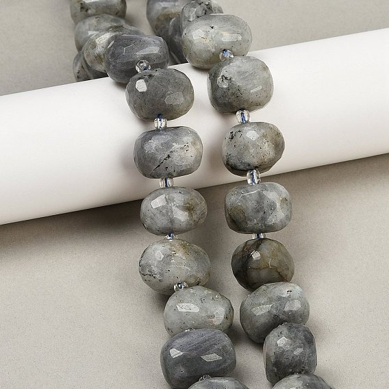 Природные лабрадорита бисер нитей, граненые, самородки, с бисером