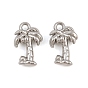 304 Stainless Steel Charms, Coconut Tree Charms