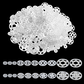 Кнопки смолы оснастки, кнопки для одежды, плоско-круглые