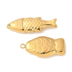 304 подвески из нержавеющей стали, ионное покрытие (ip), очарование рыбы