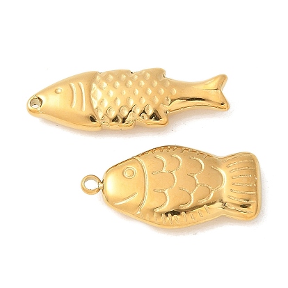 304 подвески из нержавеющей стали, ионное покрытие (ip), очарование рыбы