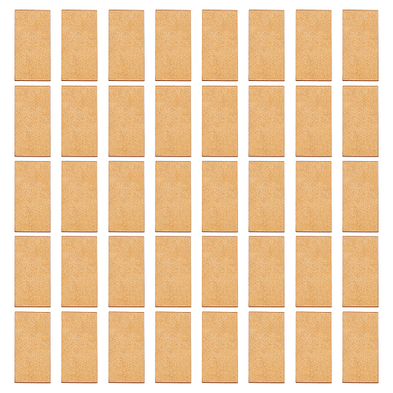 50 лист из древесноволокнистой плиты средней плотности (мдф), для пьедесталов дисплея модели миниатюры diy, деревесиные, прямоугольные