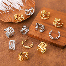 304 открытые кольца манжеты из нержавеющей стали