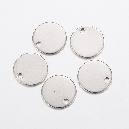 304 прелести нержавеющей стали, плоско-круглые, штамповка пустой метки