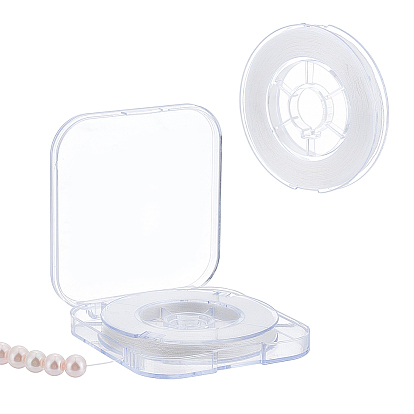 100 полиэфирный шнур в метрах, Полиэстеровый ювелирный шнур для изготовления украшений из жемчужных бусин.