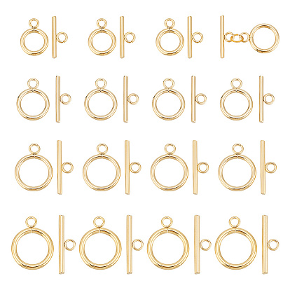 20 шт. 4 цвета 304 застежки-тоглы из нержавеющей стали, круглые кольца