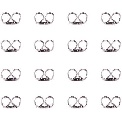 304 из нержавеющей стали гайки уха, спинки фрикционных серег для сережек-гвоздиков
