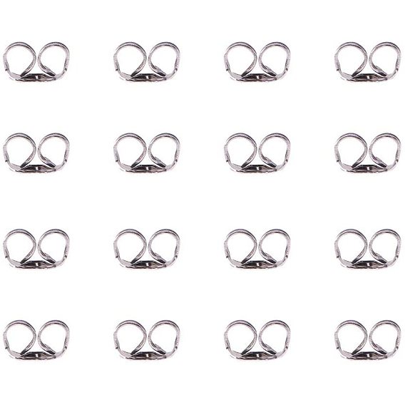 304 из нержавеющей стали гайки уха, спинки фрикционных серег для сережек-гвоздиков