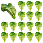 Décorations en forme de feuilles de laitue en PVC, accessoires de décoration micro paysage