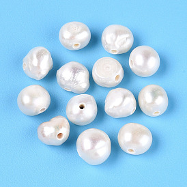Естественный культурный жемчуг пресноводных, двух сторон полированной