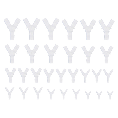 30 шт. 10 стили пластиковый Y-образный тройной пагодный разделитель воды, газовый тракт насоса