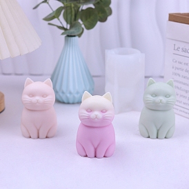 Свечи с ароматом кошки, пищевые силиконовые формы, формы для изготовления свечей, форма для ароматерапевтической свечи