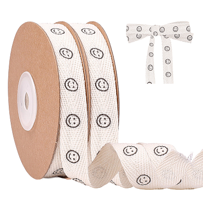 Хлопок лента, улыбающееся лицо, аксессуары для одежды