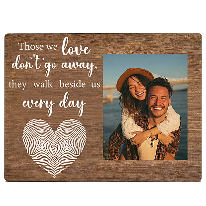 Деревянные подставки для фоторамок, украшение рабочего стола в домашней комнате