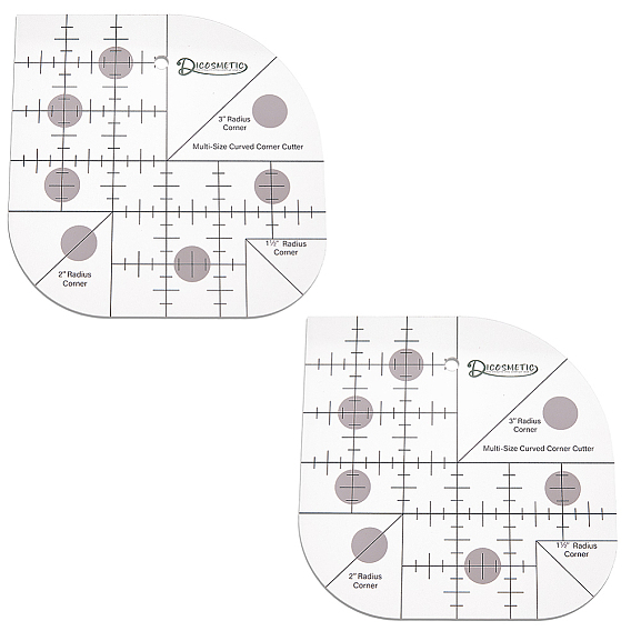 2 шт. прозрачные акриловые линейки для выравнивания футболок, линейка, для нанесения виниловых и сублимационных рисунков на рубашки