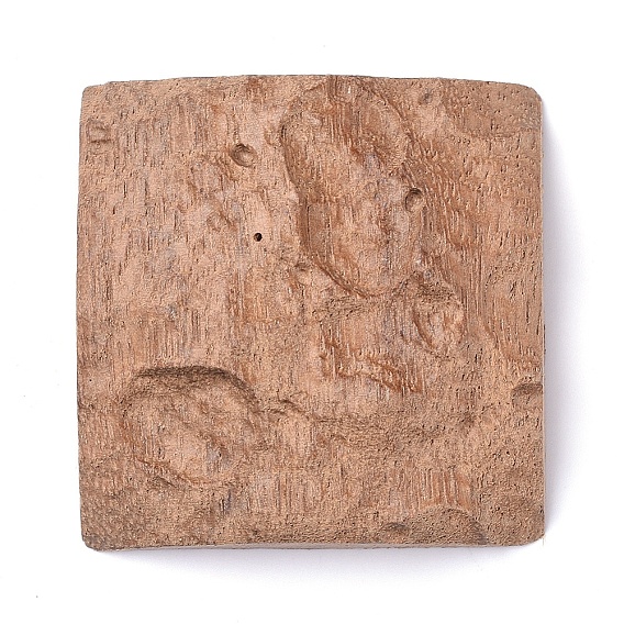 Unfinished Sandalwood Imitation Planet Surface Stuff, for DIY Epoxy Resin, UV Resin Jewelry Decoration Making