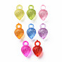Transparent Acrylic Pendants, Strawberry