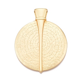 Большие подвески из кованого сплава с покрытием, племенные плоские круглые амулеты, без свинца, без никеля и без кадмия